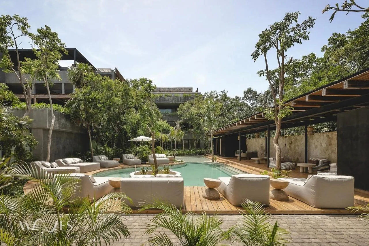 2Br W Private Pool Near The Beach - Spacious Stay Tulum Apartment